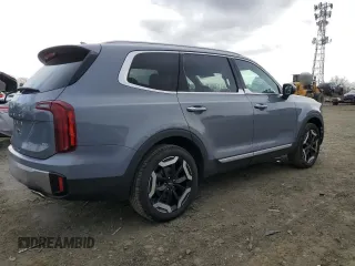 2025 Kia Telluride S z VIN 5XYP6DGC8SG600153, wystawiony jako Copart lot #48676495 z przebiegiem 2 819 mil mil oraz Szkoda całkowita • Salvage title. Historia ofert i sprzedaży dostępna na DreamBid. Obrazek 3.