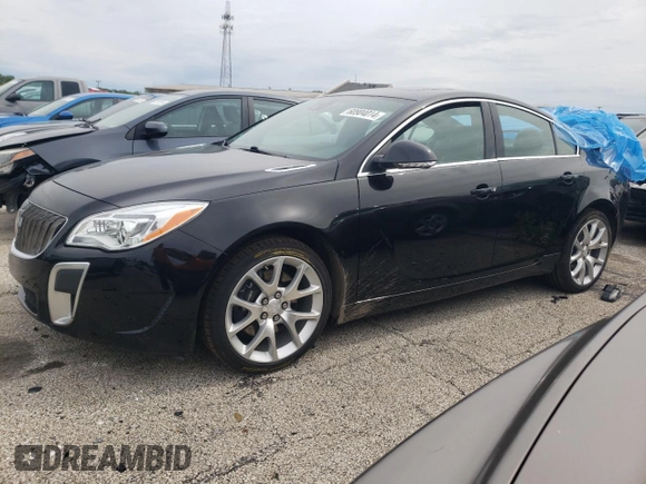 2016 Buick Regal GS with VIN 2G4GU5GX4G9109494, listed as a Copart auction lot 60904014 with 12,149 mi miles and Non Repairable. Bid and sale history available at carsss.com. Image 1.