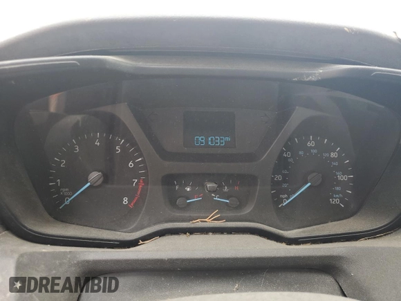 2019 Ford Transit with VIN 1FTYE2CM5KKB67895, listed as a Copart auction lot 60545285 with 91,033 mi miles and Clean title. Bid and sale history available at DreamBid. Image 9.