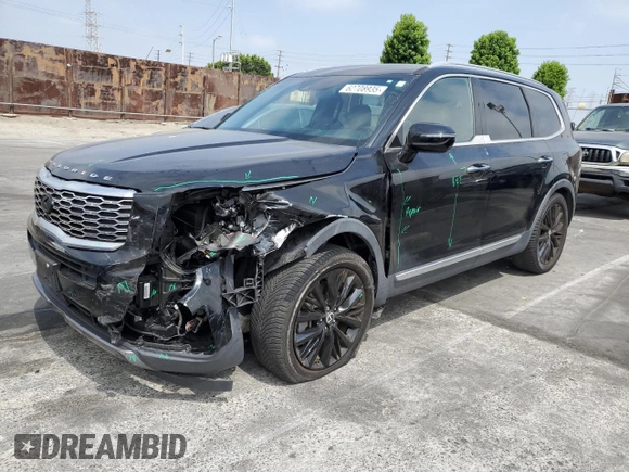 2020 Kia Telluride SX с VIN 5XYP54HC8LG033123, выставлен на аукционе Copart как лот 62708935 с пробегом 31 117 миль миль и Списание • Salvage title. История ставок и продаж доступна на DreamBid. Изображение 1.