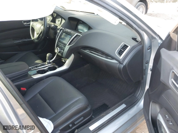 2019 Acura TLX with VIN 19UUB1F3XKA009385, listed as a IAAI auction lot 40584274 with 61,376 mi miles. Bid and sale history available at carsss.com. Image 5.