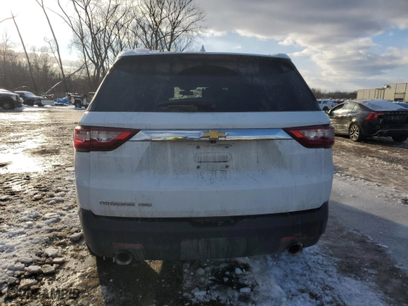 2020 Chevrolet Traverse LS with VIN 1GNEVFKW4LJ205385, listed as a Copart auction lot 45759515 with 85,442 mi miles and Salvage Title. Bid and sale history available at carsss.com. Image 6.