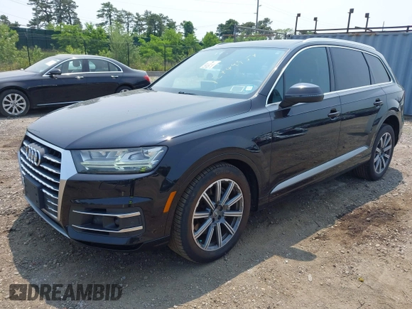 2017 Audi Q7 Premium Plus with VIN WA1LAAF73HD019855, listed as a IAAI auction lot 42449954 with 70,140 mi miles and . Bid and sale history available at DreamBid. Image 18.