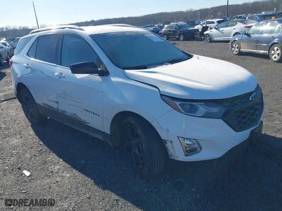 2020 Chevrolet Equinox LT with VIN 3GNAXVEX5LS526454, listed as a IAAI auction lot 41160944 with 37,971 mi miles. Bid and sale history available at carsss.com. Image 1.
