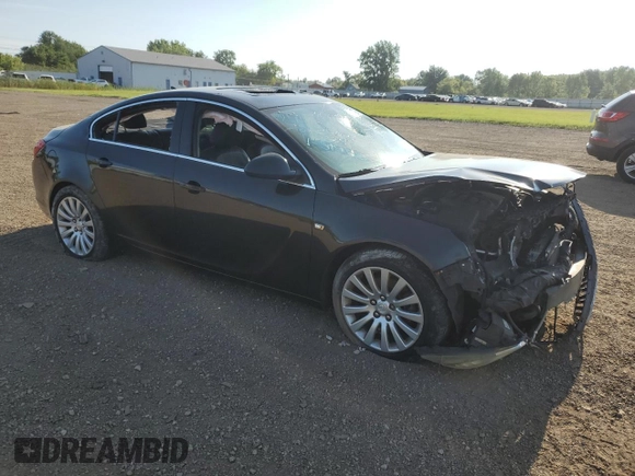 2011 Buick Regal CXL Turbo TO3 with VIN W04GX5GVXB1131405, listed as a Copart auction lot 67320614 with 150,194 mi miles and Salvage Title. Bid and sale history available at carsss.com. Image 4.