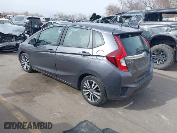2015 Honda Fit EX-L with VIN 3HGGK5H89FM742260, listed as a IAAI auction lot 41707676 with 97,543 mi miles. Bid and sale history available at carsss.com. Image 3.