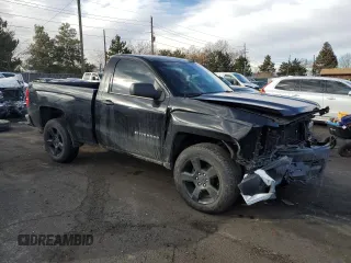2015 Chevrolet Silverado 1500 Work Truck with VIN 1GCNKPEH2FZ409919, listed as a Copart auction lot 43023445 with 43,647 mi miles and Salvage Title. Bid and sale history available at carsss.com. Image 4.