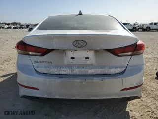 2017 Hyundai Elantra SE with VIN 5NPD84LF5HH045905, listed as a Copart auction lot 48006725 with 117,647 mi miles and Salvage Title. Bid and sale history available at carsss.com. Image 6.