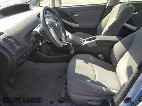 2012 Toyota Prius with VIN JTDKN3DP9C3024058, listed as a Copart auction lot 52814905 with 97,071 mi miles and Salvage Title. Bid and sale history available at DreamBid. Image 7.