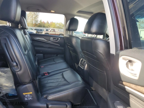 2013 Infiniti JX35 with VIN 5N1AL0MM8DC342675, listed as a Copart auction lot 75515044 with 124,913 mi miles and Salvage Title. Bid and sale history available at carsss.com. Image 11.