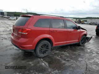 2019 Dodge Journey SE with VIN 3C4PDCBB1KT872339, listed as a Copart auction lot 61421265 with 77,157 mi miles and Salvage title. Bid and sale history available at DreamBid. Image 3.