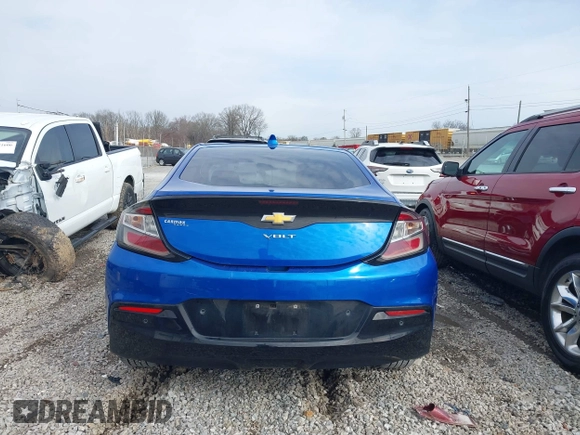2016 Chevrolet Volt Premier with VIN 1G1RD6S55GU140130, listed as a IAAI auction lot 41677296 with 105,994 mi miles. Bid and sale history available at carsss.com. Image 16.