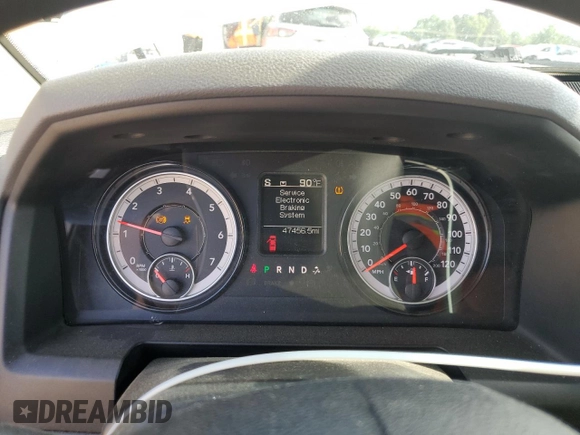 2020 Ram 1500 Tradesman с VIN 1C6RR6FG2LS121682, выставлен на аукционе Copart как лот 56897095 с пробегом 47 456 миль миль и Списание • Salvage title. История ставок и продаж доступна на DreamBid. Изображение 9.