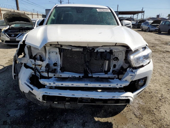 2022 Toyota Tacoma 2WD SR5 with VIN 3TMAZ5CN0NM165517, listed as a Copart auction lot 49290445 with 41,742 mi miles and Salvage Title. Bid and sale history available at carsss.com. Image 5.
