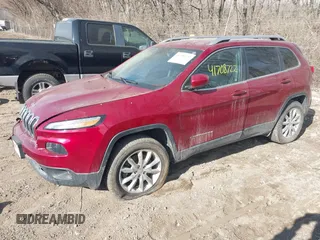 2017 Jeep Cherokee Limited with VIN 1C4PJMDB8HW512130, listed as a IAAI auction lot 41708722 with 88,943 mi miles and . Bid and sale history available at DreamBid. Image 18.