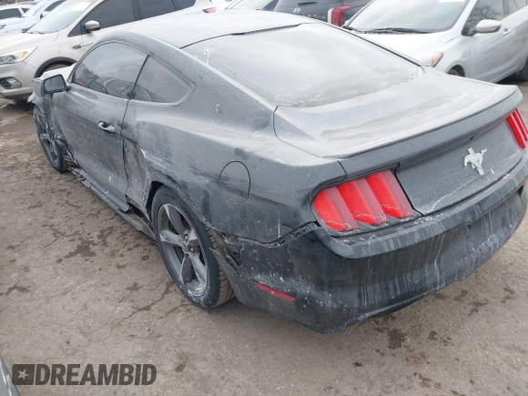 2016 Ford Mustang V6 with VIN 1FA6P8AM2G5289844, listed as a IAAI auction lot 41623880 with 127,204 mi miles and . Bid and sale history available at carsss.com. Image 3.