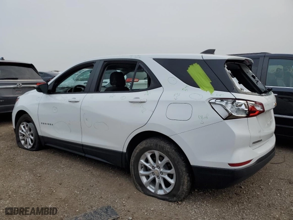 2021 Chevrolet Equinox LS with VIN 3GNAXSEV9MS133071, listed as a Copart auction lot 86818614 with 41,185 mi miles and Salvage Title. Bid and sale history available at carsss.com. Image 2.