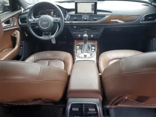 2016 Audi A6 Premium Plus with VIN WAUGFAFC0GN009716, listed as a Copart auction lot 56692645 with 82,189 mi miles and Salvage title. Bid and sale history available at DreamBid. Image 8.