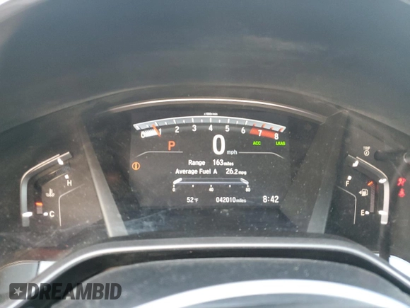 2020 Honda CR-V Touring with VIN 5J6RW2H94LL014551, listed as a Copart auction lot 51350075 with 42,010 mi miles and Salvage Title. Bid and sale history available at DreamBid. Image 9.