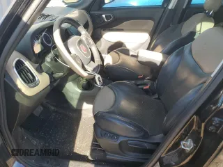 2014 FIAT 500L Lounge with VIN ZFBCFACH4EZ018056, listed as a Copart auction lot 83917684 with 151,664 mi miles and Salvage Title. Bid and sale history available at carsss.com. Image 7.