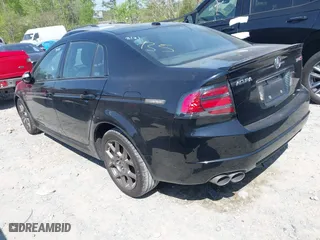 2008 Acura TL Type-S with VIN 19UUA76508A000064, listed as a IAAI auction lot 42031480 with 161,436 mi miles. Bid and sale history available at carsss.com. Image 3.