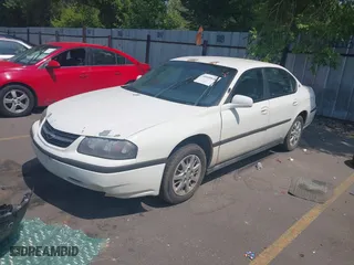 2002 Chevrolet Impala with VIN 2G1WF55K829226918, listed as a IAAI auction lot 39909938 with 133,195 mi miles. Bid and sale history available at carsss.com. Image 2.