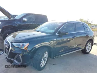 2022 Audi Q3 S line Premium with VIN WA1DECF36N1070703, listed as a Copart auction lot 65251312 with 17,108 mi miles. Bid and sale history available at carsss.com. Image 1.