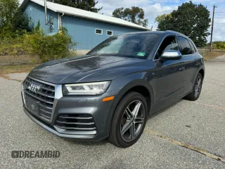 2018 Audi SQ5 Premium Plus with VIN WA1A4AFY2J2146301, listed as a Copart auction lot 74635834 with 123,389 mi miles and Clean Title. Bid and sale history available at DreamBid. Image 2.