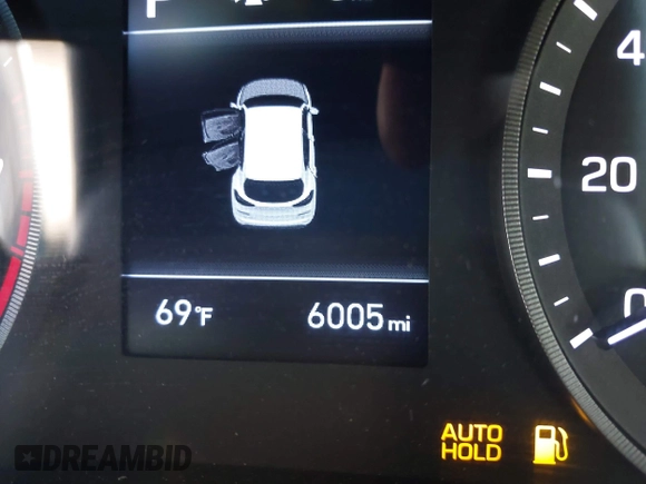 2019 Hyundai Tucson Ultimate with VIN KM8J3CAL1KU068739, listed as a IAAI auction lot 41738850 with 6,005 mi miles. Bid and sale history available at carsss.com. Image 16.