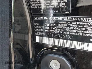 2005 Mercedes-Benz SLK 230/320 z VIN WDBWK56F15F036103, wystawiony jako IAAI lot #42108428 z przebiegiem 79 040 mil mil oraz . Historia ofert i sprzedaży dostępna na DreamBid. Obrazek 9.