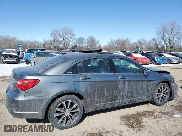 2013 Chrysler 200 Limited with VIN 1C3CCBCG3DN679445, listed as a Copart auction lot 46156645 with 127,788 mi miles and Salvage Title. Bid and sale history available at DreamBid. Image 3.