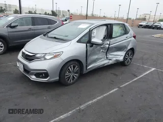 2019 Honda Fit EX with VIN 3HGGK5H87KM711969, listed as a IAAI auction lot 41812459 with 32,490 mi miles and . Bid and sale history available at DreamBid. Image 18.