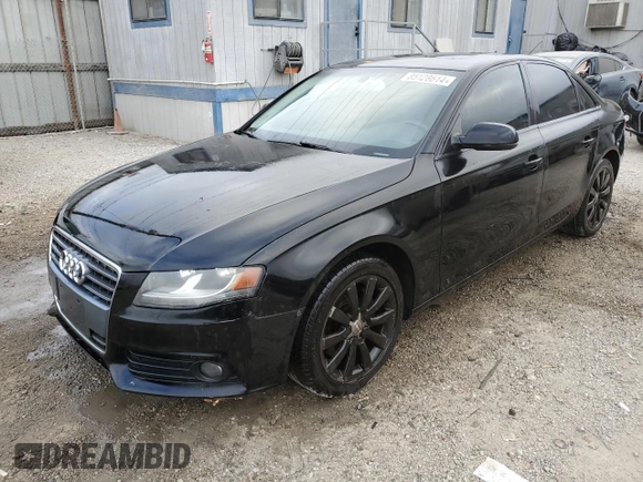 2012 Audi A4 2.0T Premium with VIN WAUAFAFL9CN000366, listed as a Copart auction lot 85128614 with 93,287 mi miles and Clean Title. Bid and sale history available at carsss.com. Image 1.