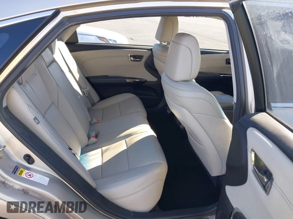 2015 Toyota Avalon Hybrid XLE Touring with VIN 4T1BD1EB8FU037890, listed as a IAAI auction lot 41400252 with 161,914 mi miles. Bid and sale history available at carsss.com. Image 8.