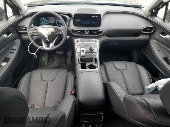 2023 Hyundai Santa Fe Hybrid Limited with VIN 5NMS5DA1XPH012661, listed as a Copart auction lot 53926384 with 11,524 mi miles and Salvage Title. Bid and sale history available at carsss.com. Image 8.