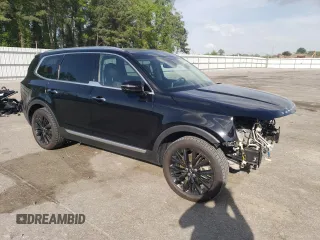 2020 Kia Telluride SX with VIN 5XYP5DHC0LG046674, listed as a Copart auction lot 53241575 with 80,267 mi miles and Salvage title. Bid and sale history available at DreamBid. Image 4.