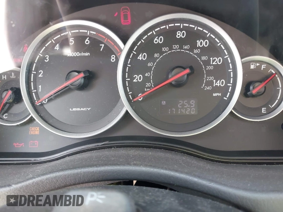 2006 Subaru Legacy Limited z VIN 4S3BL626666212850, wystawiony jako IAAI lot #42179130 z przebiegiem 171 420 mil mil oraz . Historia ofert i sprzedaży dostępna na DreamBid. Obrazek 7.