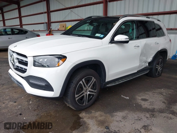 2021 Mercedes-Benz GLS 450 z VIN 4JGFF5KE9MA572260, wystawiony jako IAAI lot #42287425 z przebiegiem 65 510 mil mil oraz . Historia ofert i sprzedaży dostępna na DreamBid. Obrazek 17.