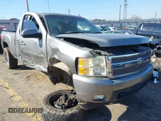 2007 Chevrolet Silverado 1500 LTZ with VIN 1GCEK19037Z512348, listed as a IAAI auction lot 41780151 with 1 mi miles. Bid and sale history available at carsss.com. Image 1.