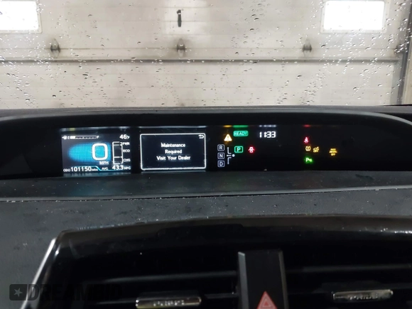 2019 Toyota Prius LE with VIN JTDL9RFUXK3007993, listed as a IAAI auction lot 41934751 with 101,150 mi miles and . Bid and sale history available at DreamBid. Image 7.
