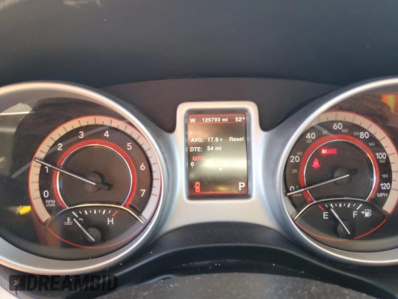 2017 Dodge Journey Crossroad Plus z VIN 3C4PDDGG4HT543296, wystawiony jako Copart lot #42089075 z przebiegiem 125 793 mil mil oraz Szkoda całkowita • Salvage title. Historia ofert i sprzedaży dostępna na DreamBid. Obrazek 9.
