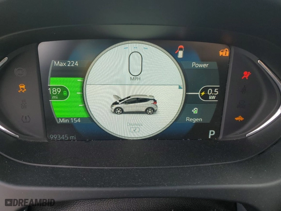 2019 Chevrolet Bolt EV LT with VIN 1G1FY6S02K4106098, listed as a Copart auction lot 47688445 with NaN miles and Salvage Title. Bid and sale history available at carsss.com. Image 9.