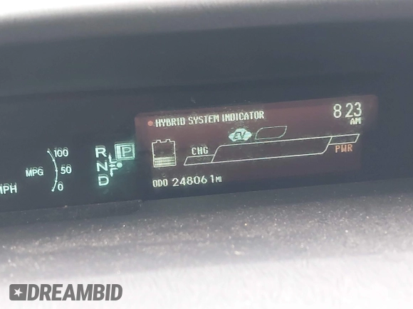 2012 Toyota Prius One z VIN JTDKN3DU4C5405276, wystawiony jako IAAI lot #42466994 z przebiegiem 248 061 mil mil oraz . Historia ofert i sprzedaży dostępna na DreamBid. Obrazek 7.
