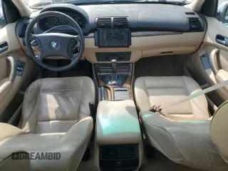 2005 BMW X5 4.4i with VIN 5UXFB53585LV19567, listed as a Copart auction lot 65774034 with 265,529 mi miles and Salvage Title. Bid and sale history available at carsss.com. Image 8.