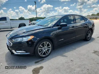 2017 Ford Fusion Hybrid SE with VIN 3FA6P0LU9HR356534, listed as a Copart auction lot 63660315 with 121,195 mi miles and Clean title. Bid and sale history available at DreamBid. Image 1.