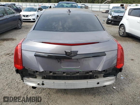 2015 Cadillac CTS Luxury RWD with VIN 1G6AR5SX0F0115632, listed as a Copart auction lot 45395555 with 140,119 mi miles and Salvage Title. Bid and sale history available at DreamBid. Image 6.