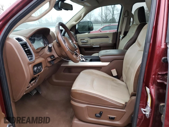 2019 Ram 2500 Laramie with VIN 3C6UR5FL7KG602583, listed as a Copart auction lot 42878445 with 199,767 mi miles and Salvage Title. Bid and sale history available at carsss.com. Image 7.