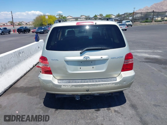 2003 Toyota Highlander z VIN JTEGD21A030060835, wystawiony jako IAAI lot #42203235 z przebiegiem 129 627 mil mil oraz . Historia ofert i sprzedaży dostępna na DreamBid. Obrazek 12.