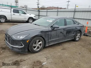 2022 Hyundai Sonata SE with VIN 5NPEG4JA9NH146083, listed as a Copart auction lot 43345115 with 34,361 mi miles and Salvage Title. Bid and sale history available at carsss.com. Image 1.