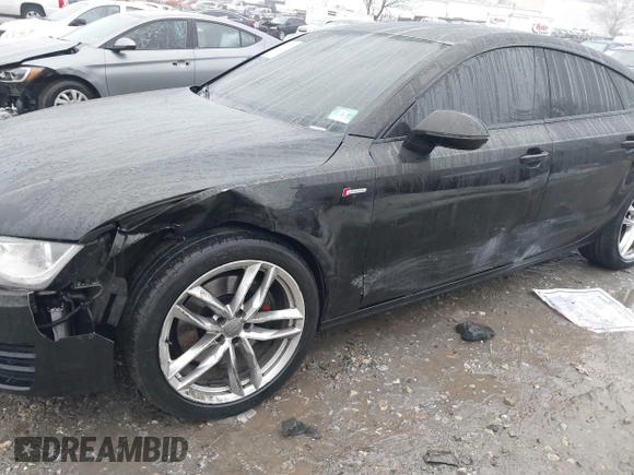 2013 Audi A7 3.0 Premium Plus with VIN WAUYGAFC8DN049555, listed as a IAAI auction lot 41576895 with 170,887 mi miles. Bid and sale history available at carsss.com. Image 6.